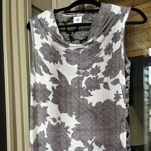 Cabi multi fabric sleeveless top